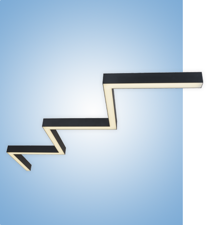 Светильник Snake серия vs-ds-Snake накладной с протоколом управления Dali